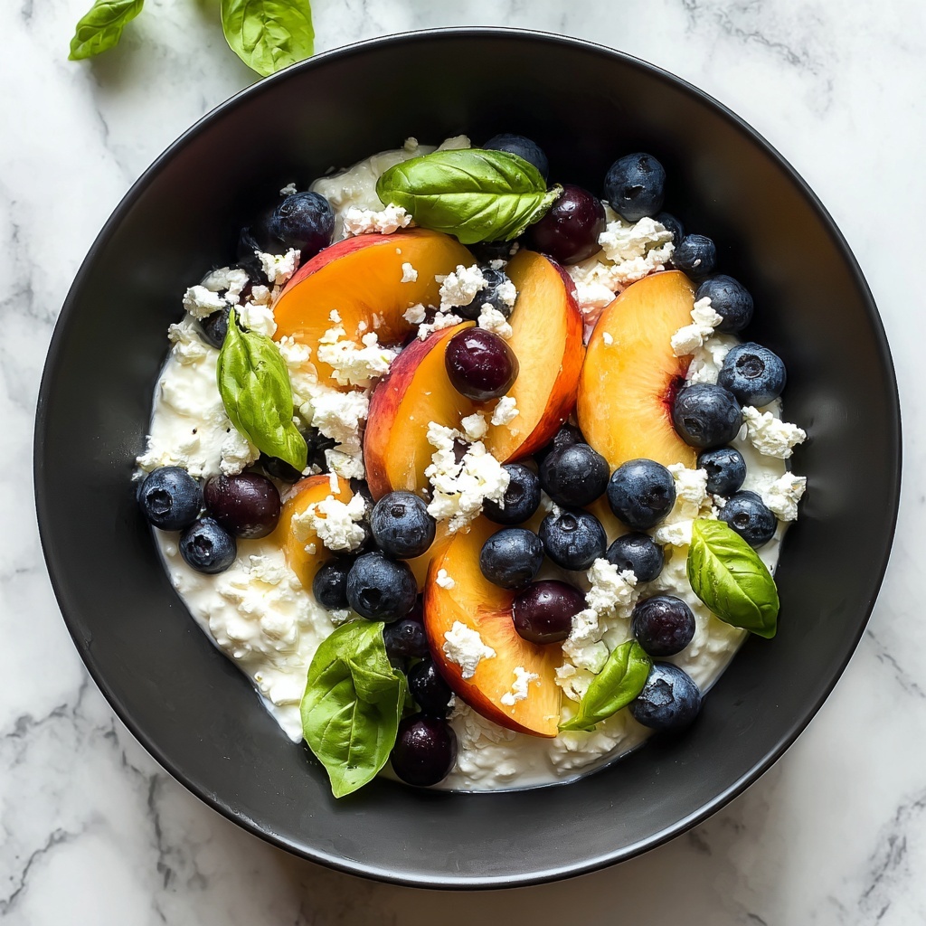Blueberry Peach Feta Salad Recipe - Recipe Image