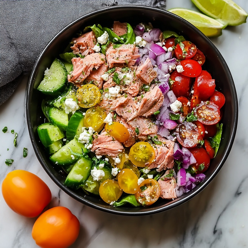 Mediterranean Tuna Salad Recipe - Recipe Image