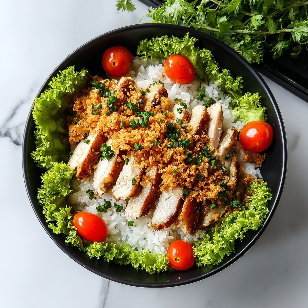 Chicken Caesar Crispy Rice Salad Recipe - Recipe Image