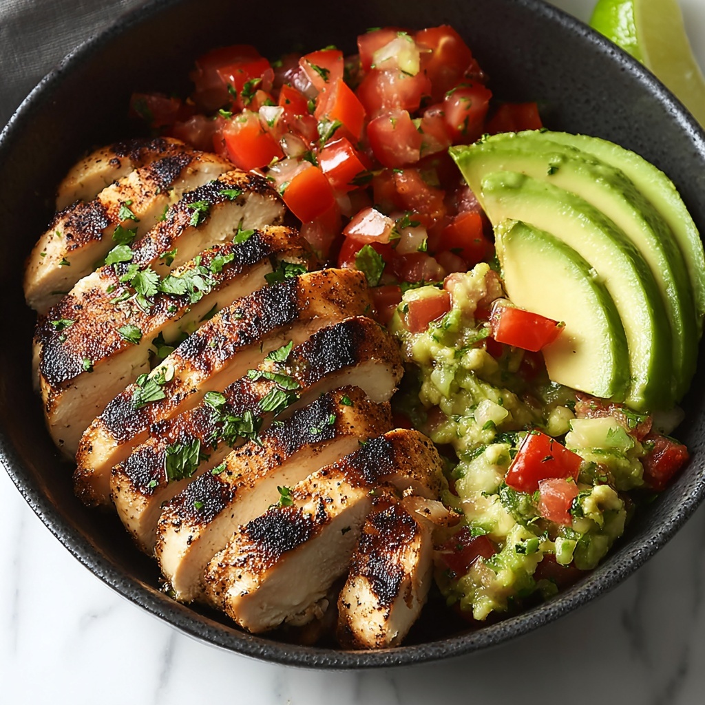 Grilled Chicken with Avocado Salsa Recipe - Recipe Image