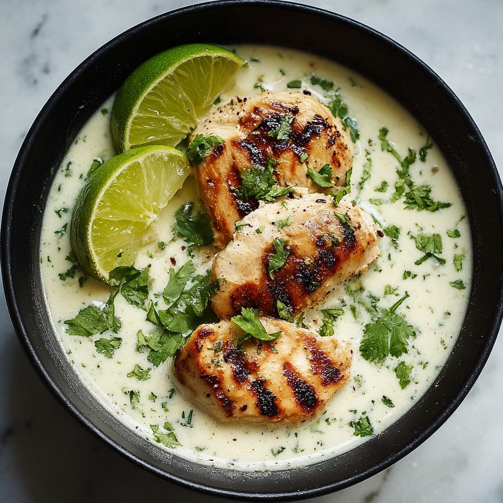 Creamy Coconut Lime Chicken Recipe - Recipe Image