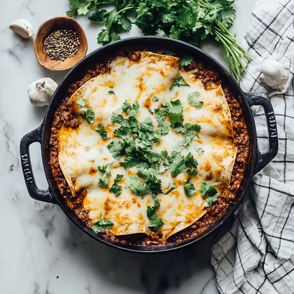 Ground Beef Enchiladas Recipe - Recipe Image