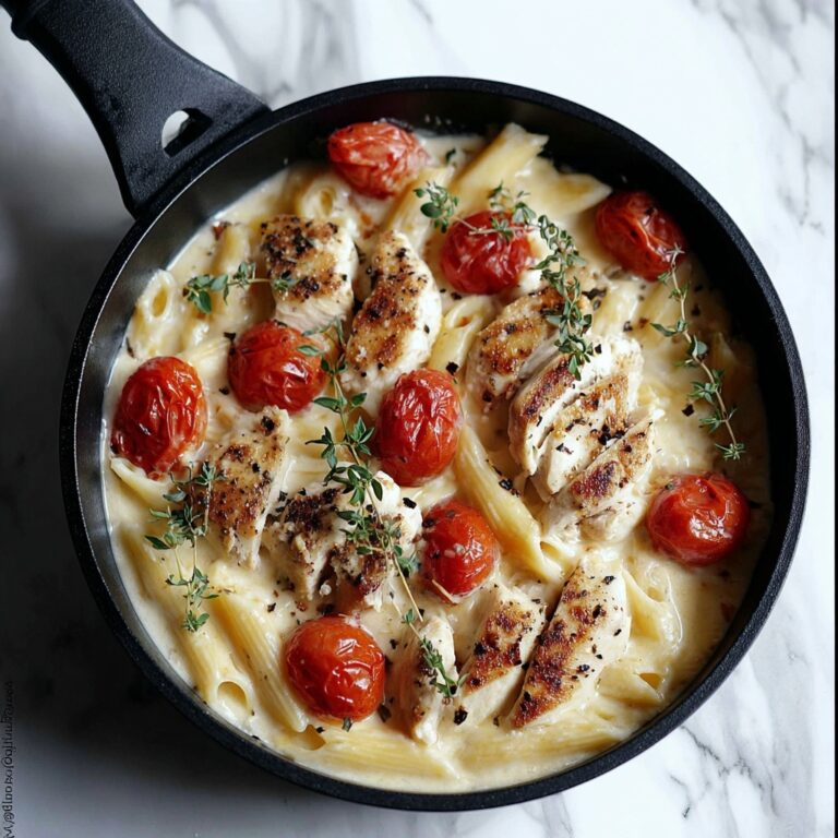 Creamy Chicken Mozzarella Pasta Recipe