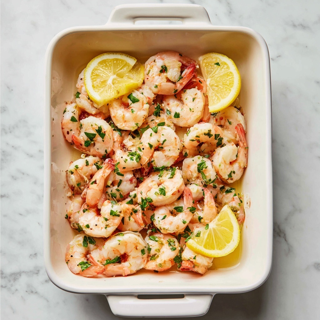 Easy Oven Baked Shrimp Recipe - Recipe Image