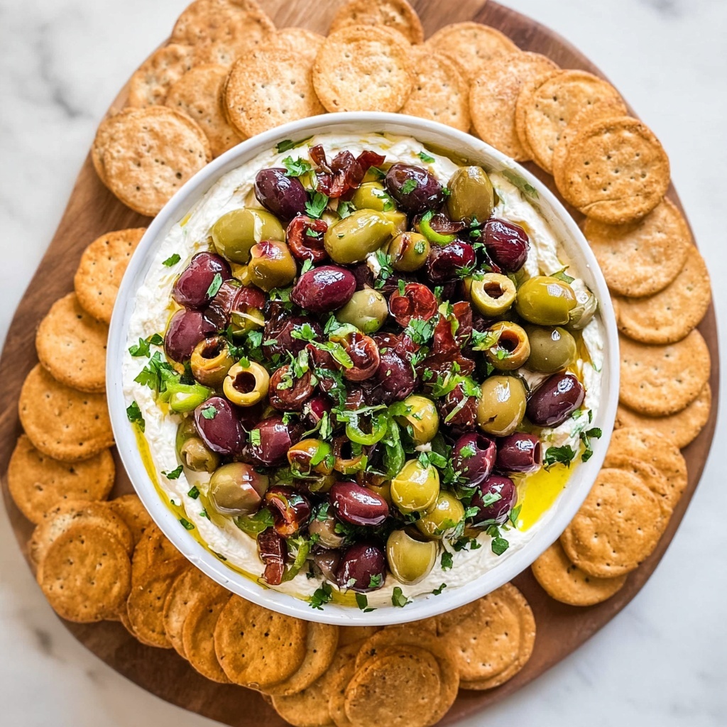 Olive Ricotta Dip Recipe - Recipe Image