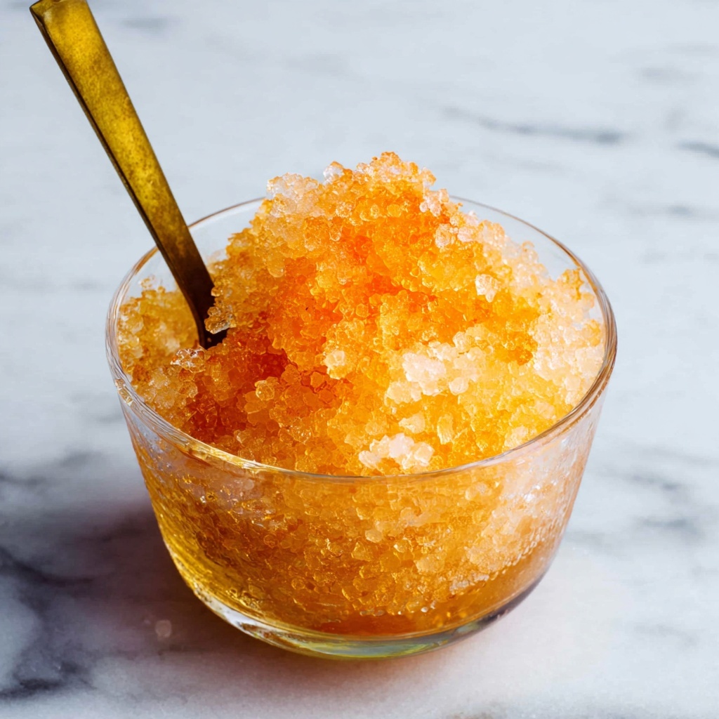 Cantaloupe Granita Recipe - Recipe Image