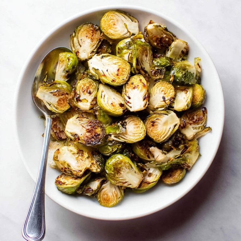Easy Roasted Brussels Sprouts Recipe