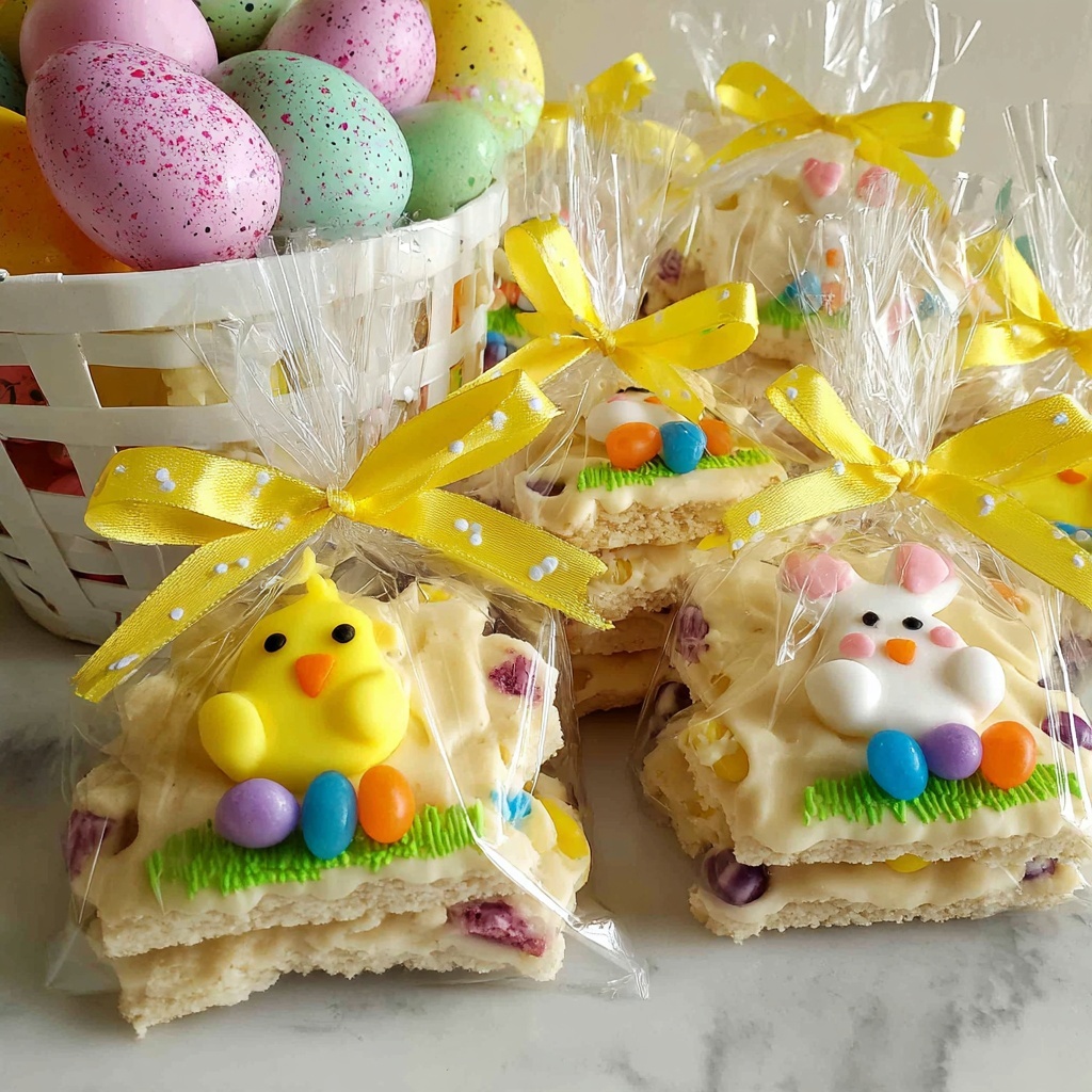 Easter Bunny White Chocolate Bark Recipe - Recipe Image