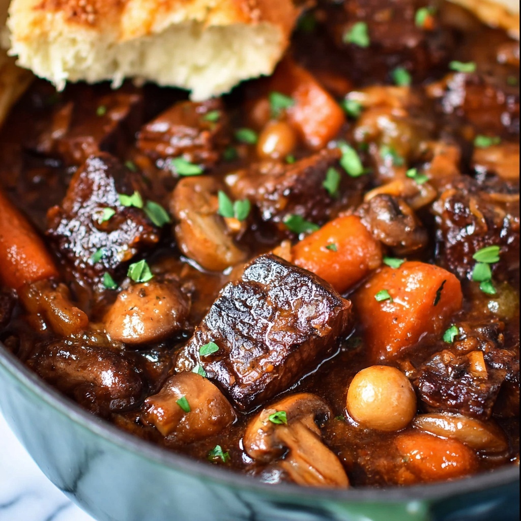 French Beef Bourguignon Recipe - Recipe Image