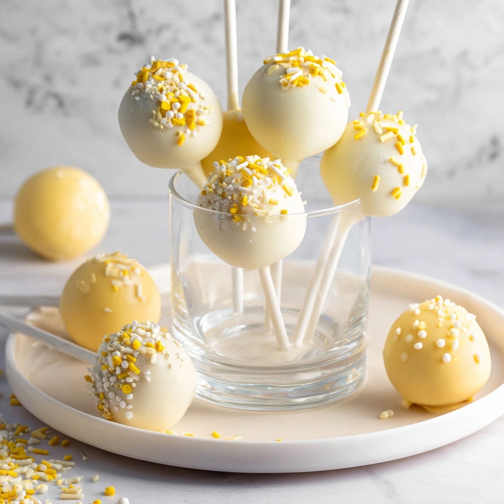 Lemon Cake Pops Recipe - Recipe Image
