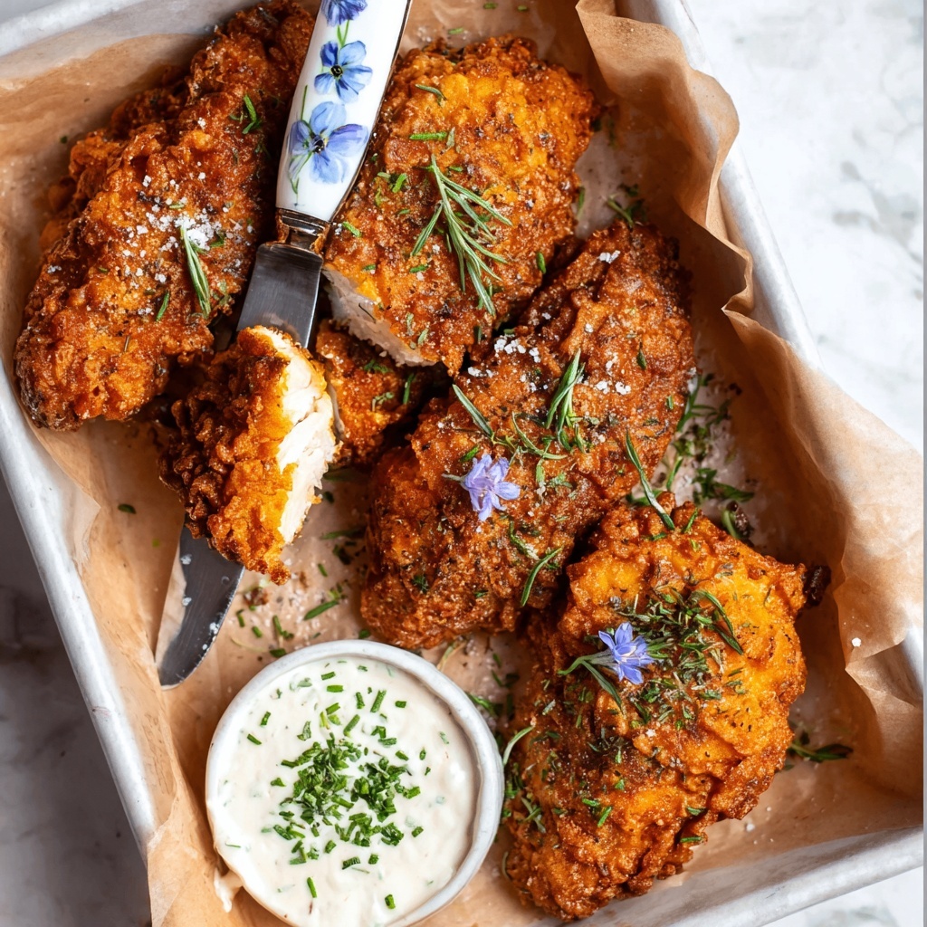 Baked Fried Chicken Recipe - Recipe Image