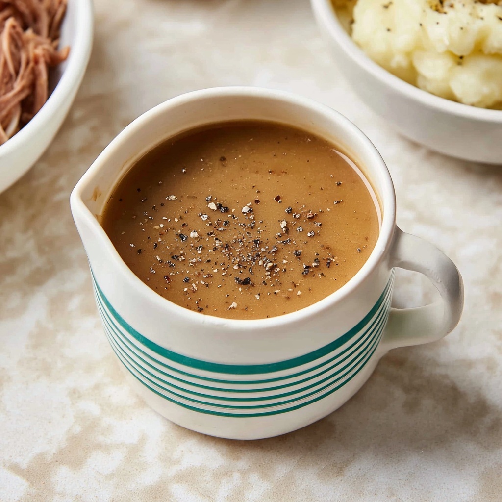 Make Ahead Turkey Gravy Recipe - Recipe Image
