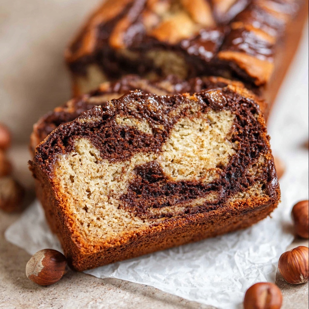 Nutella Banana Bread Recipe - Recipe Image