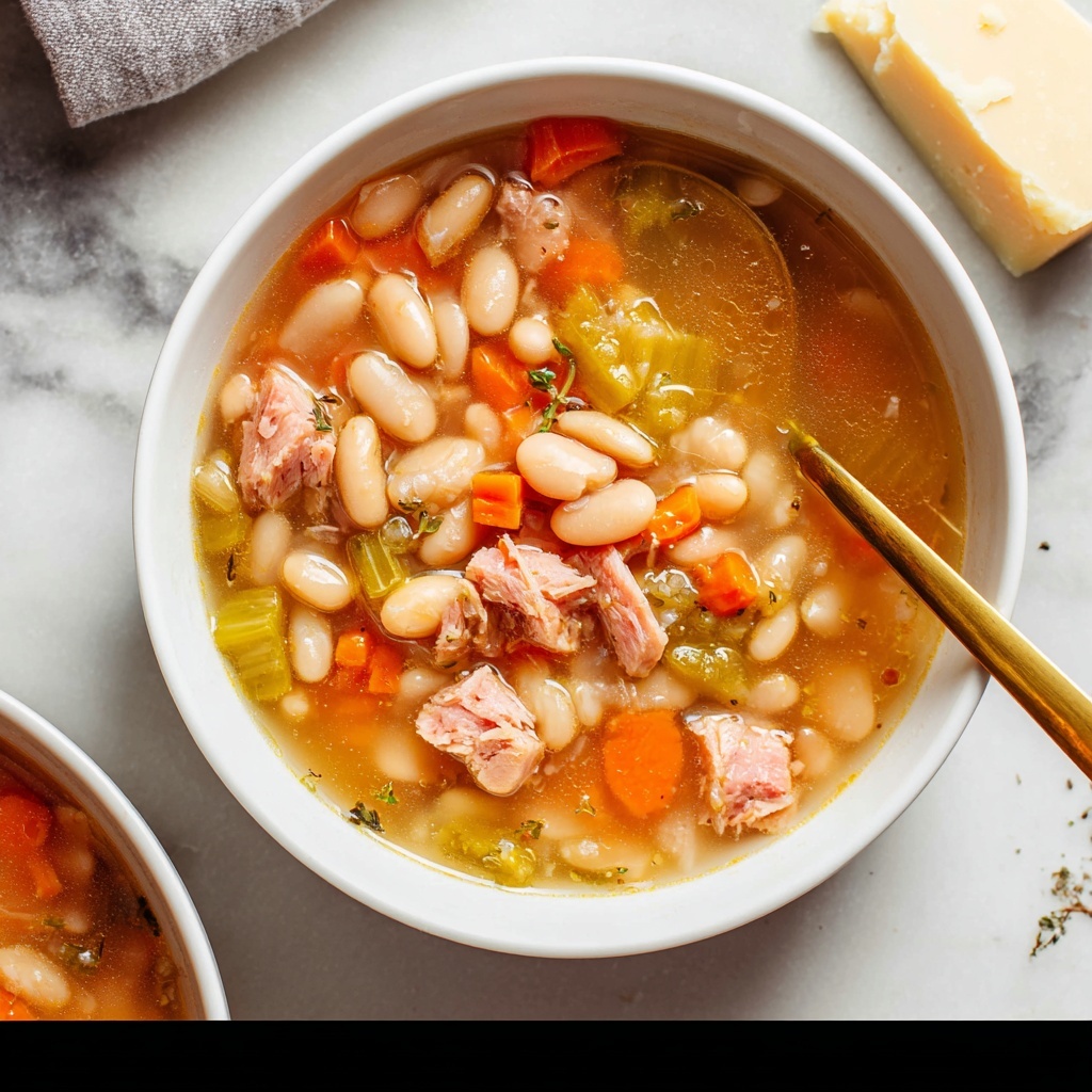 Crockpot Ham and Bean Soup Recipe - Recipe Image