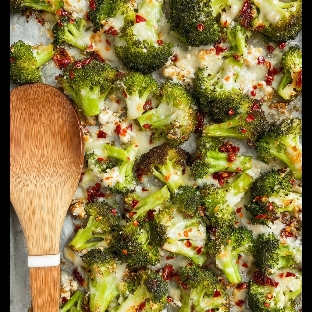 Spicy Cheesy Broccoli Recipe (Firecracker Broccoli with Cheese) Recipe - Recipe Image