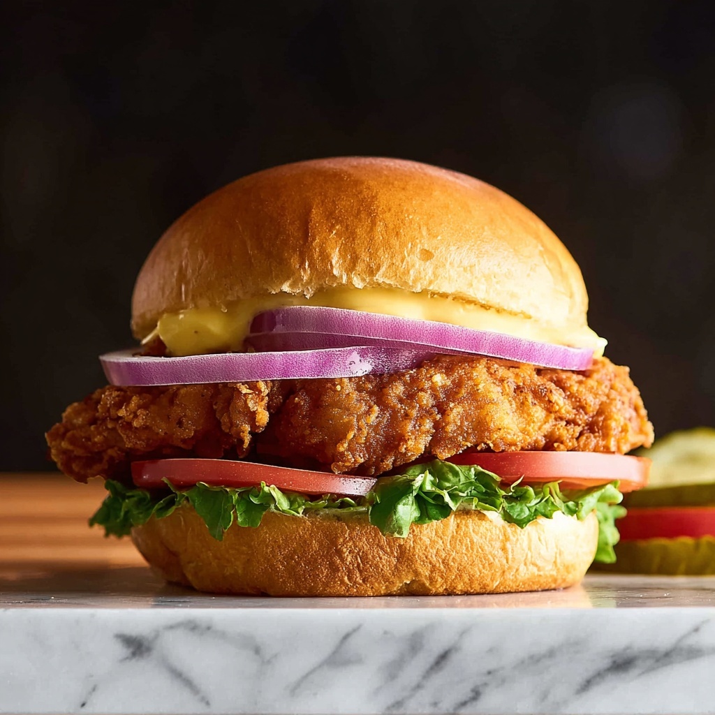 Crispy Chicken Sandwich Recipe - Recipe Image