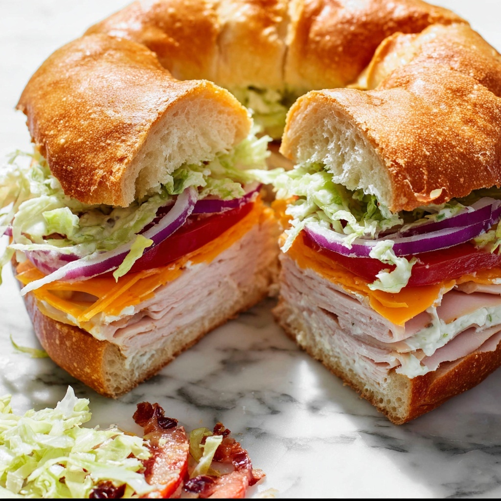 Giant Party Sub Recipe - Recipe Image
