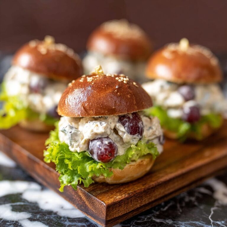 Healthy Chicken Salad Sliders Recipe