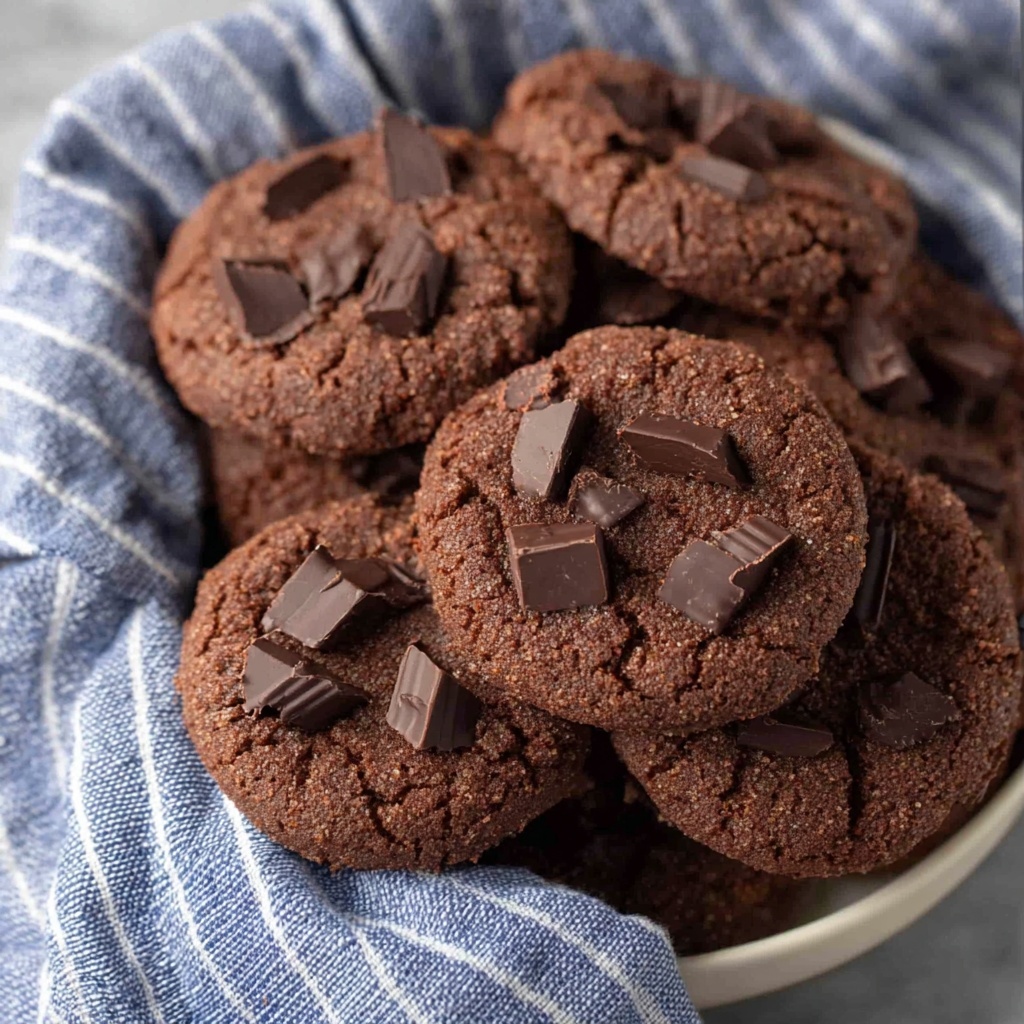 Chocolate Sugar Cookies Recipe - Recipe Image