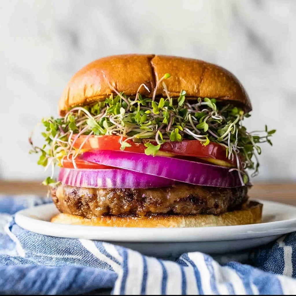 Juicy Ground Turkey Burger Recipe - Recipe Image