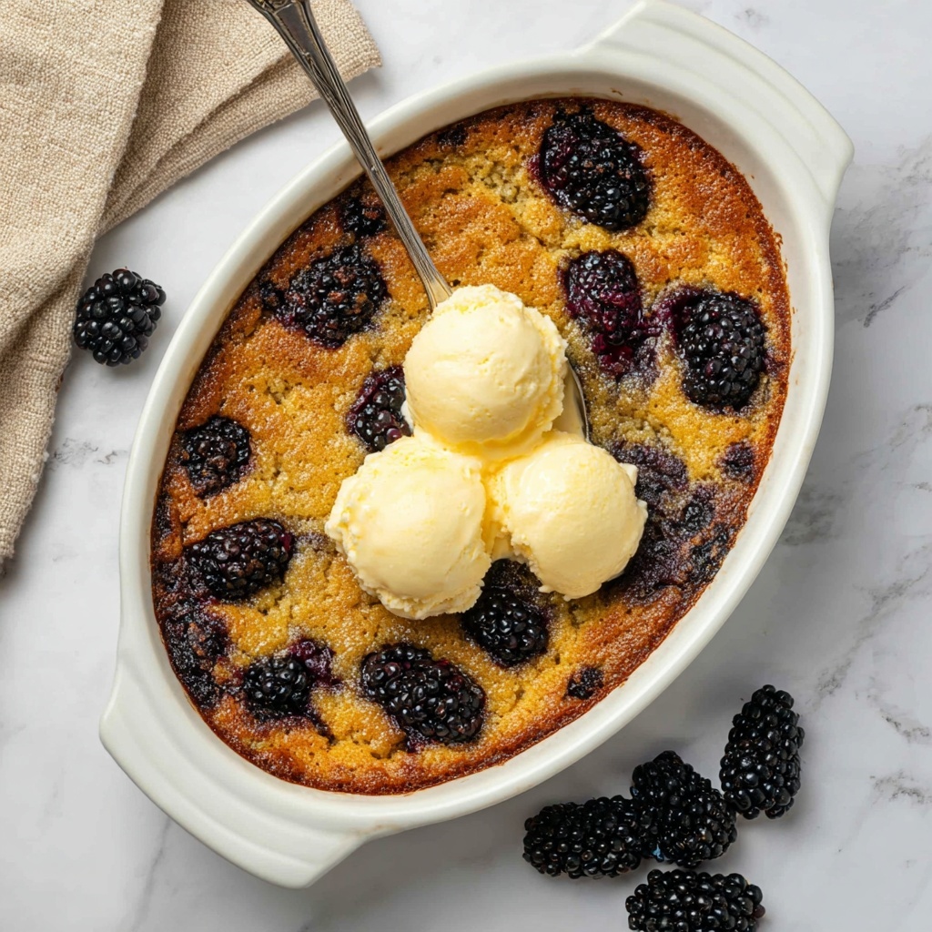 Blackberry Cobbler Recipe - Recipe Image