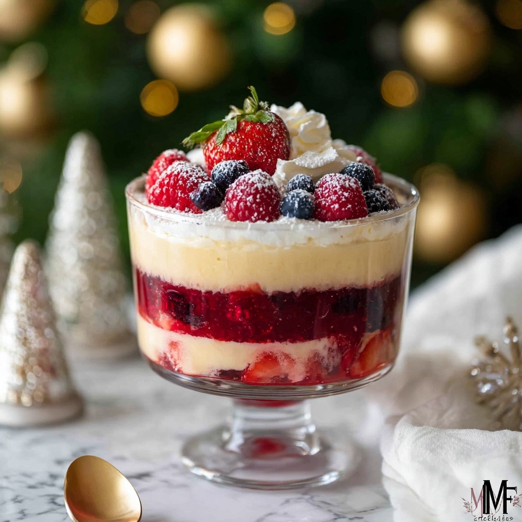 Christmas Trifle Recipe - Recipe Image
