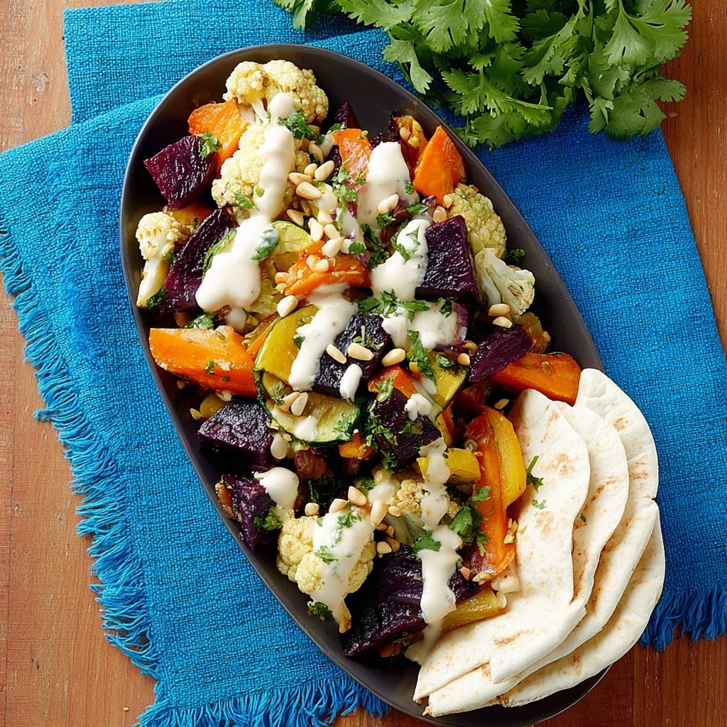 Roasted Beetroot with Za'atar and Tahini Sauce Recipe - Recipe Image