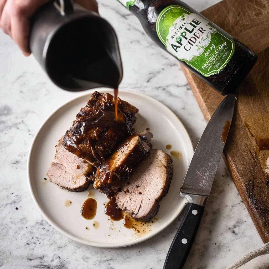 Apple Cider Glazed Pork Tenderloin Recipe - Recipe Image