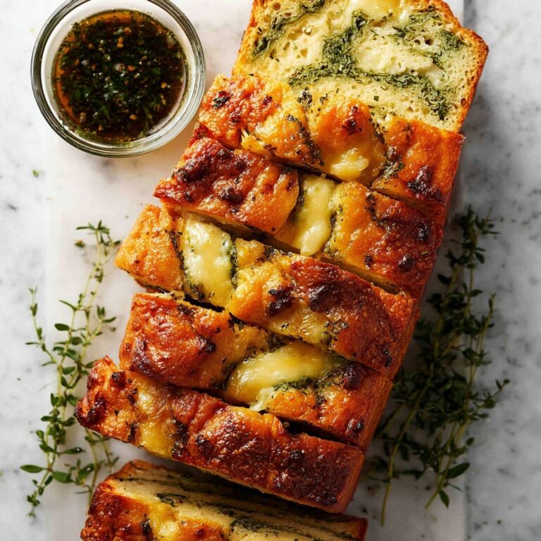 Cheese, Garlic, and Herb Quick Bread Recipe
