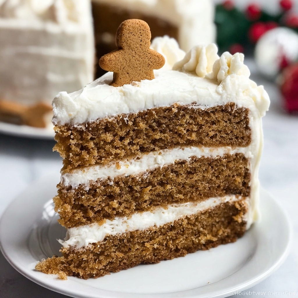 Gingerbread Layer Cake Recipe - Recipe Image