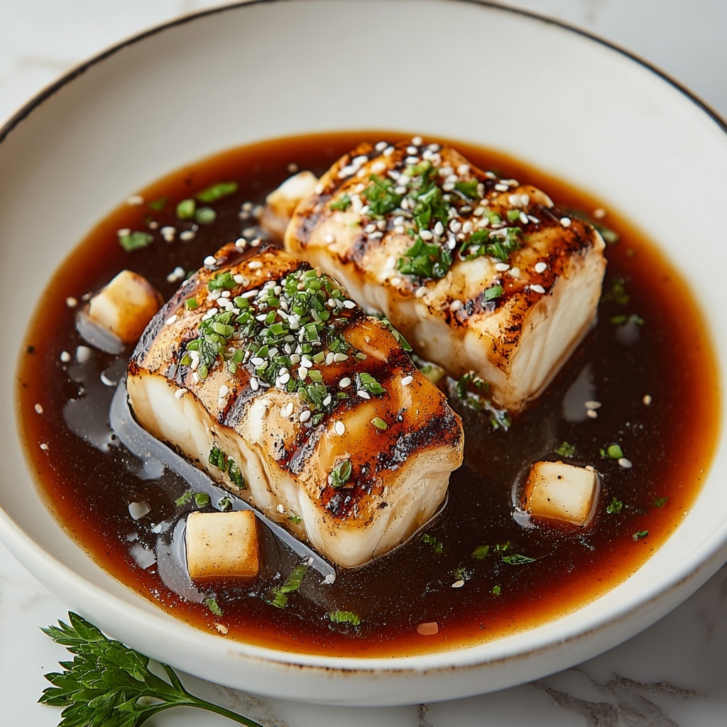 Ginger Soy Glazed Cod Recipe - Recipe Image