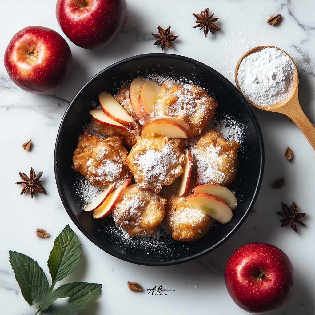 Baked Apple Fritters Recipe - Recipe Image
