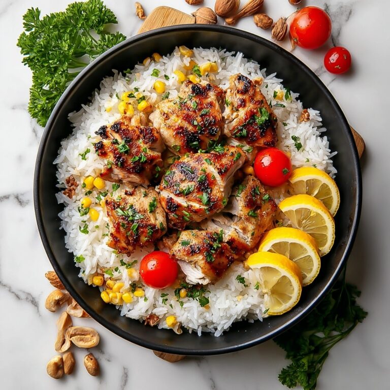 Greek Chicken and Lemon Rice Recipe