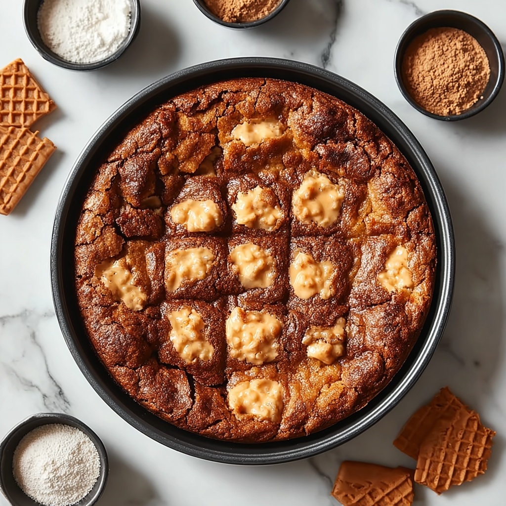 Biscoff Blondies Recipe - Recipe Image