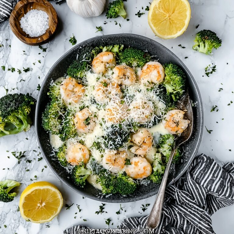 Garlic Butter Shrimp and Broccoli Recipe