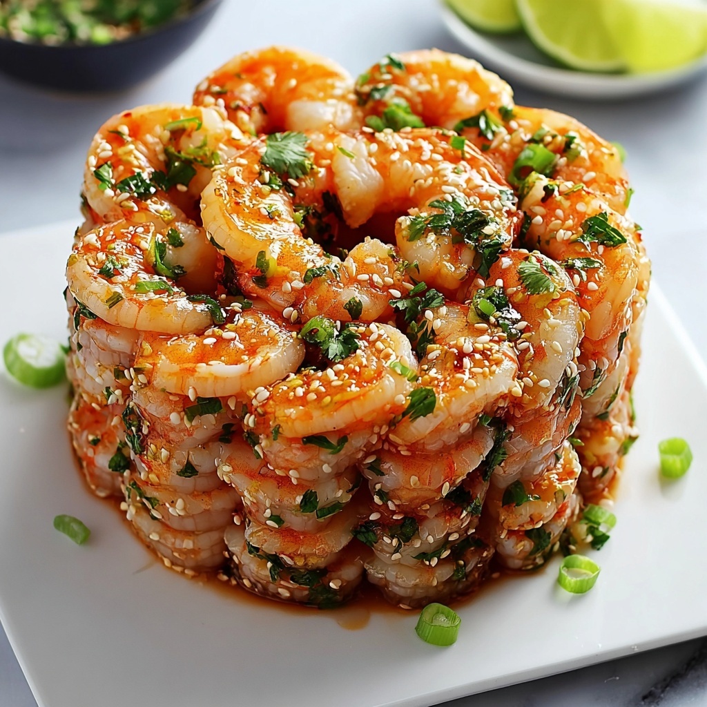 Spicy Shrimp Sushi Stacks Recipe - Recipe Image