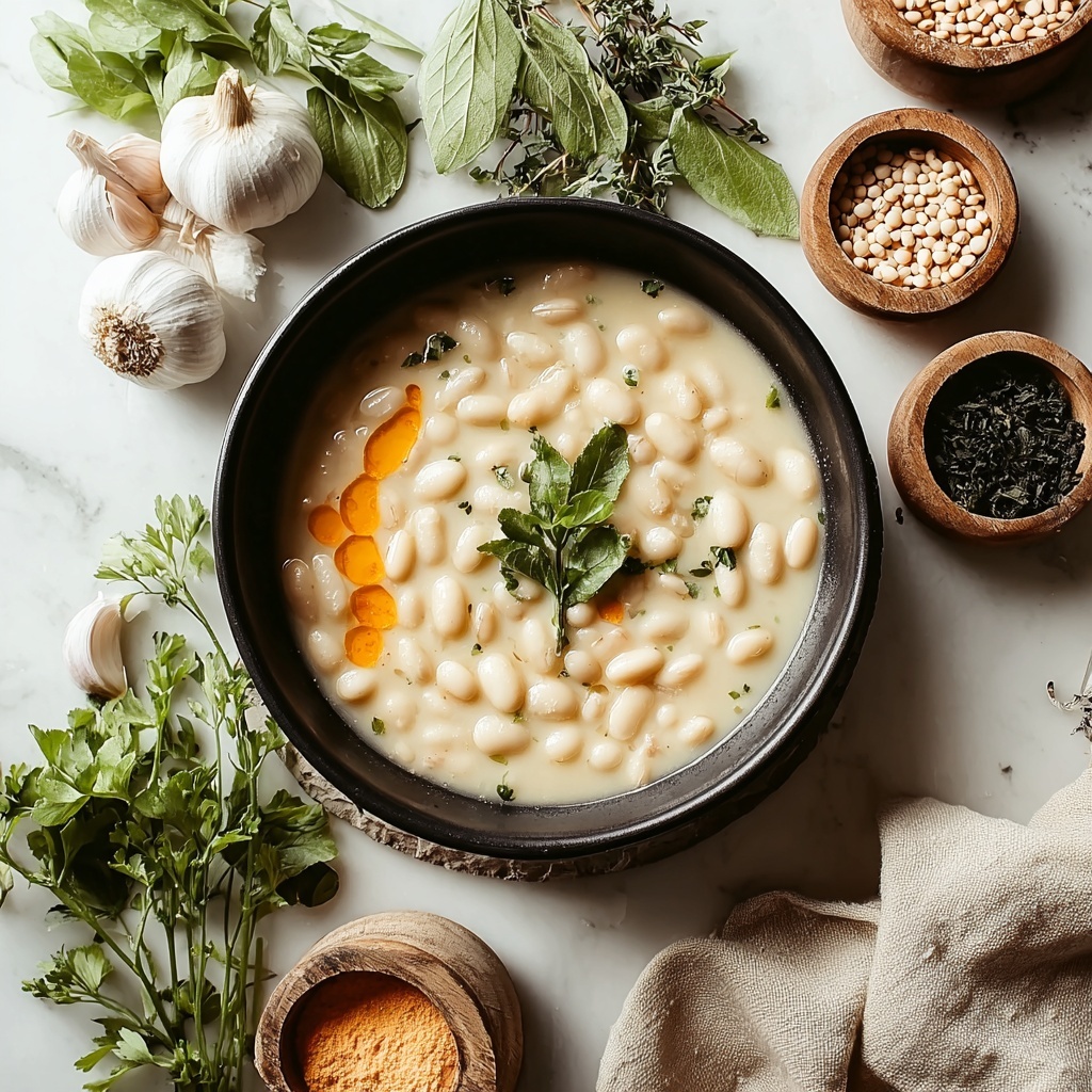 Tuscan White Bean Soup Recipe - Recipe Image