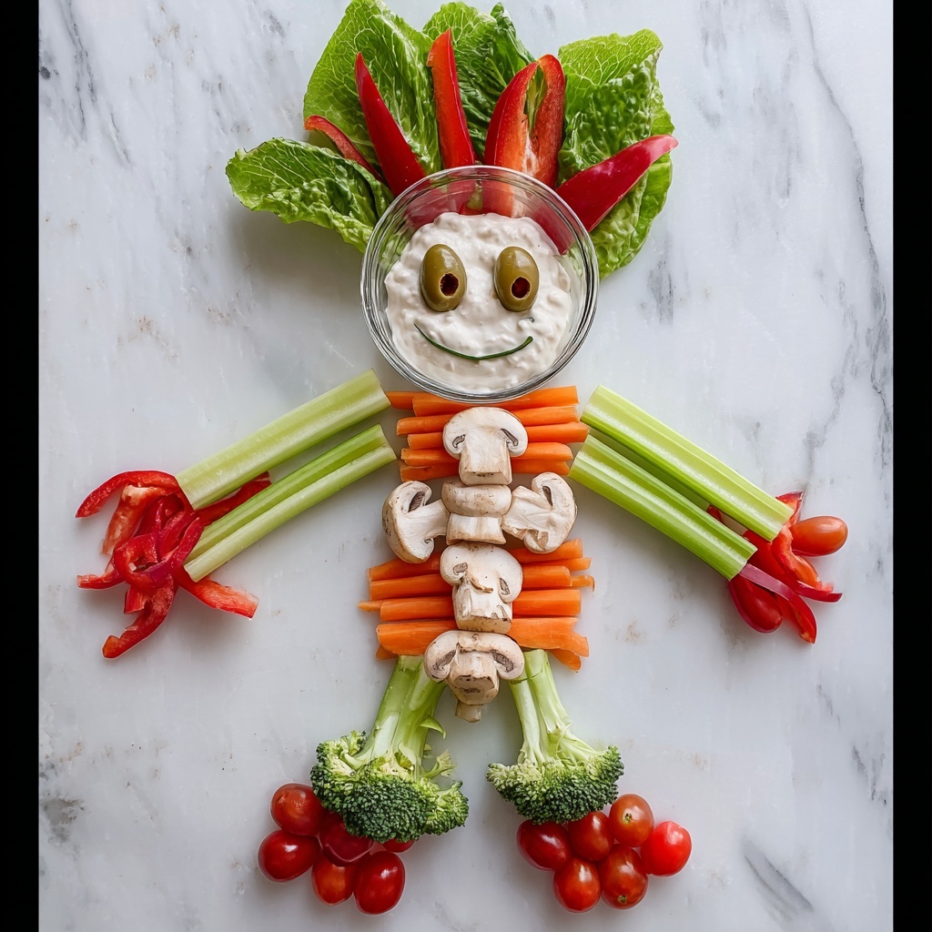 Veggie Skeleton Recipe - Recipe Image