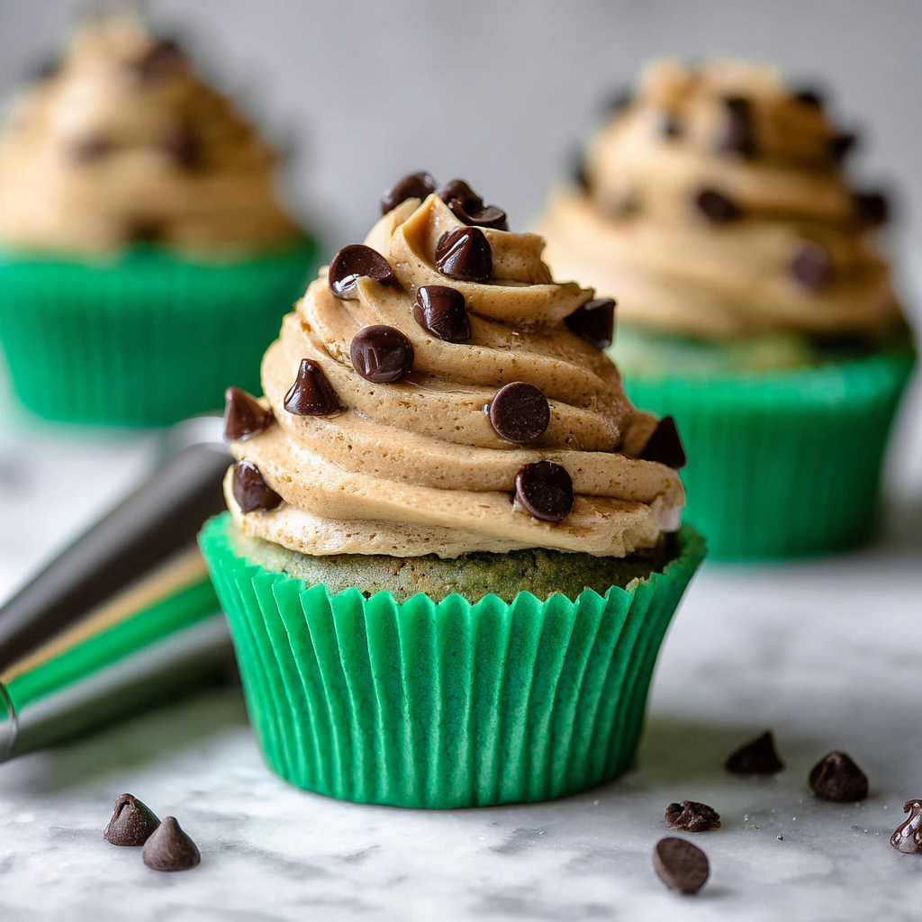 Cookies Dough Cupcakes Recipe - Recipe Image