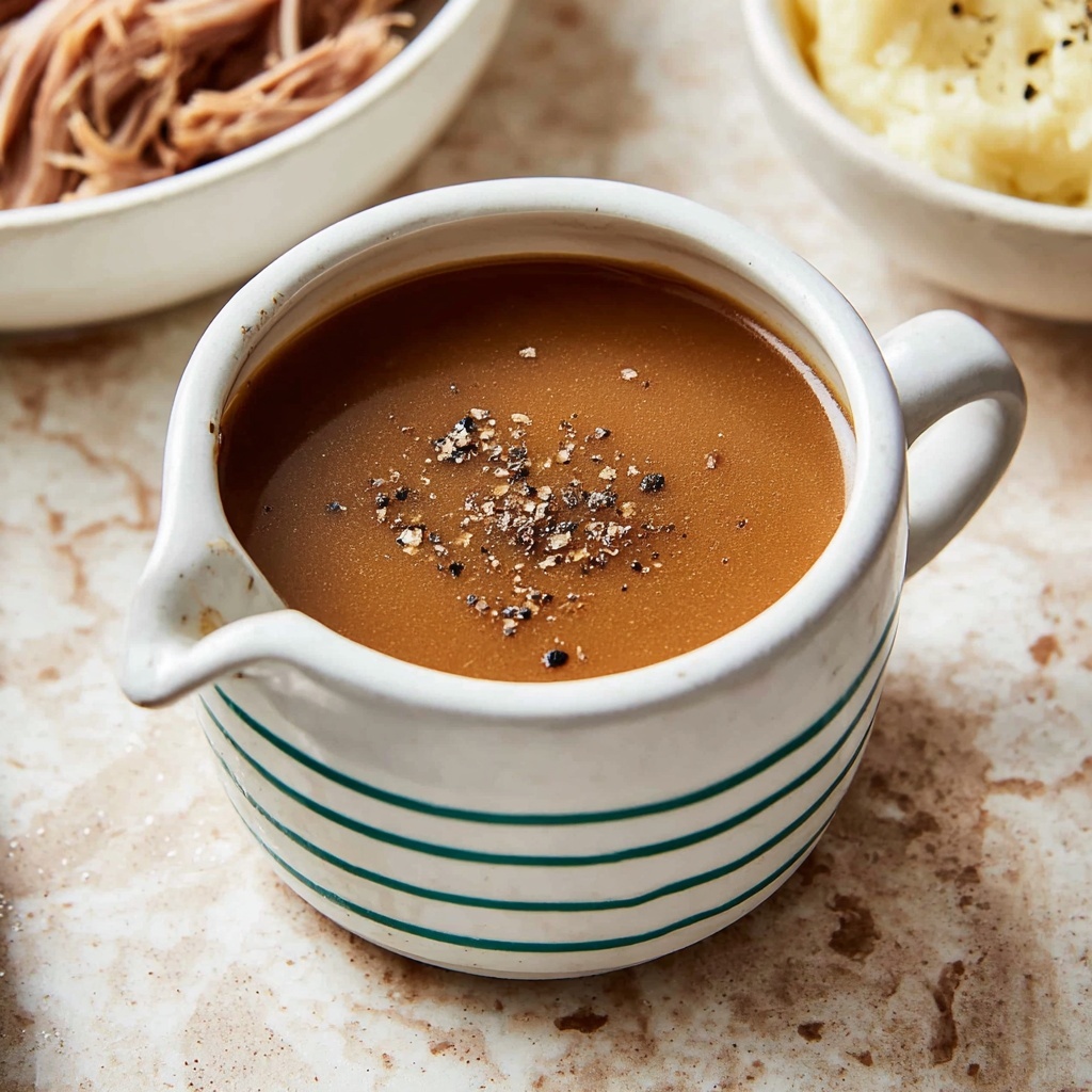 Make Ahead Turkey Gravy Recipe - Recipe Image