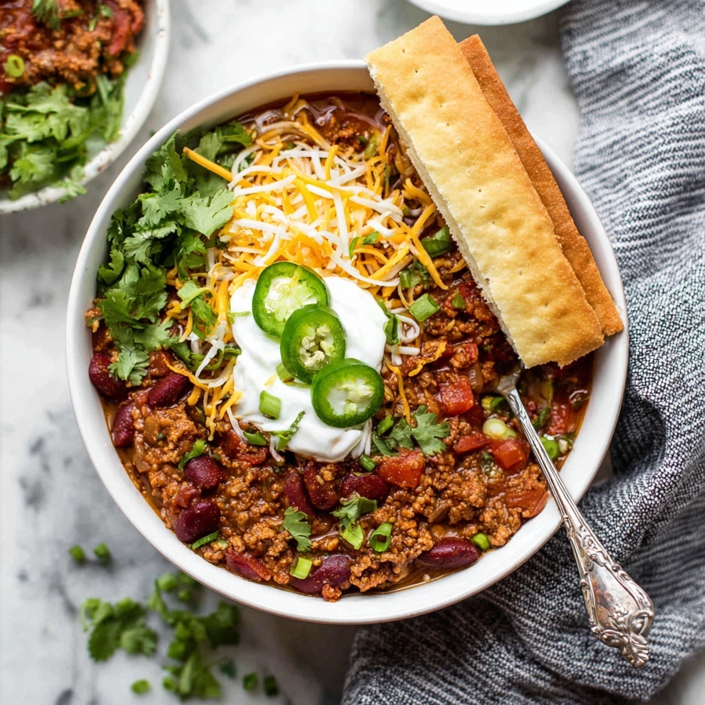 Hearty Pork and Beef Chili Recipe - Recipe Image