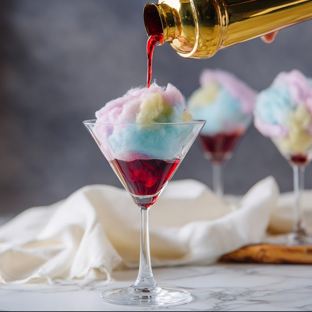 Magic Cotton Candy Drink Recipe - Recipe Image