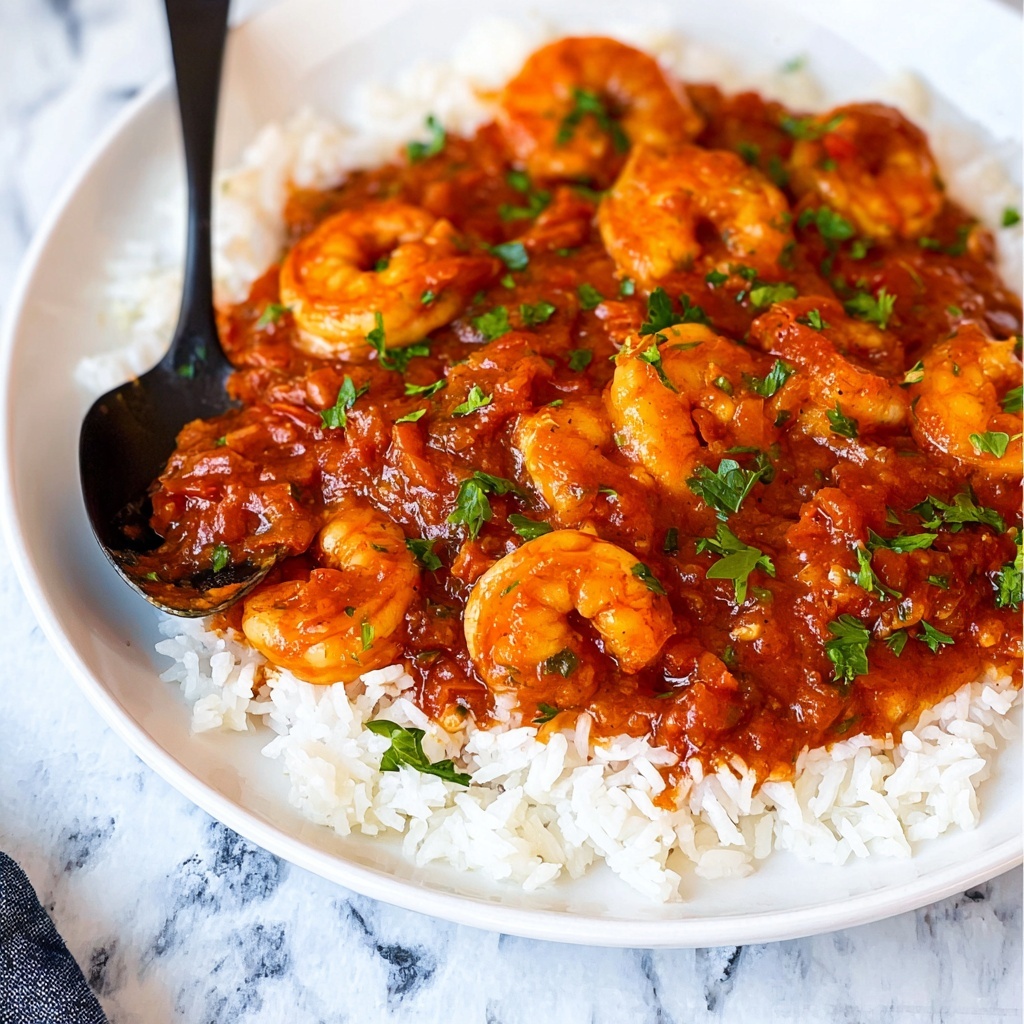 Creamy Shrimp Creole with Rich Tomato Sauce and Spicy Seasonings Recipe - Recipe Image