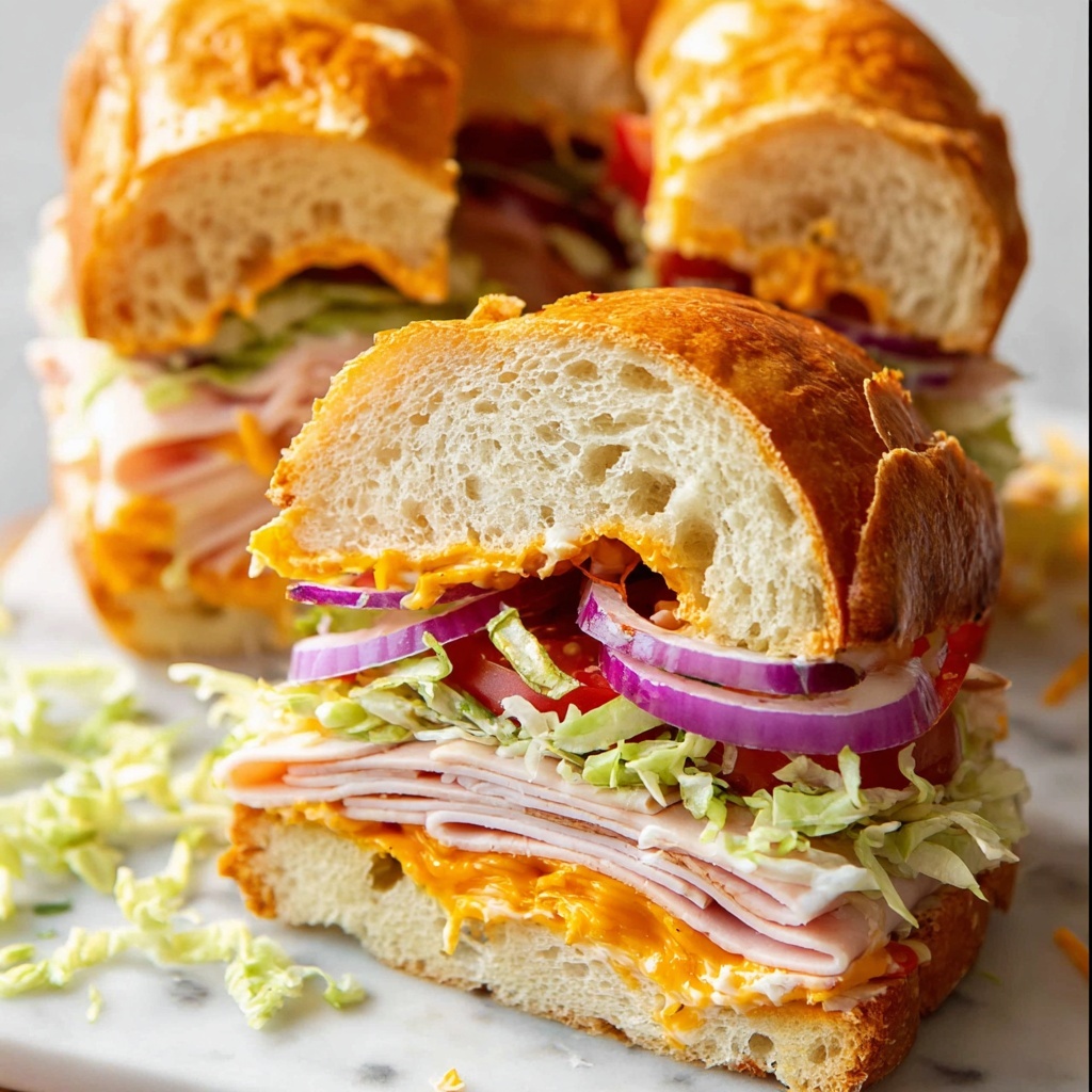 Giant Party Sub Recipe - Recipe Image