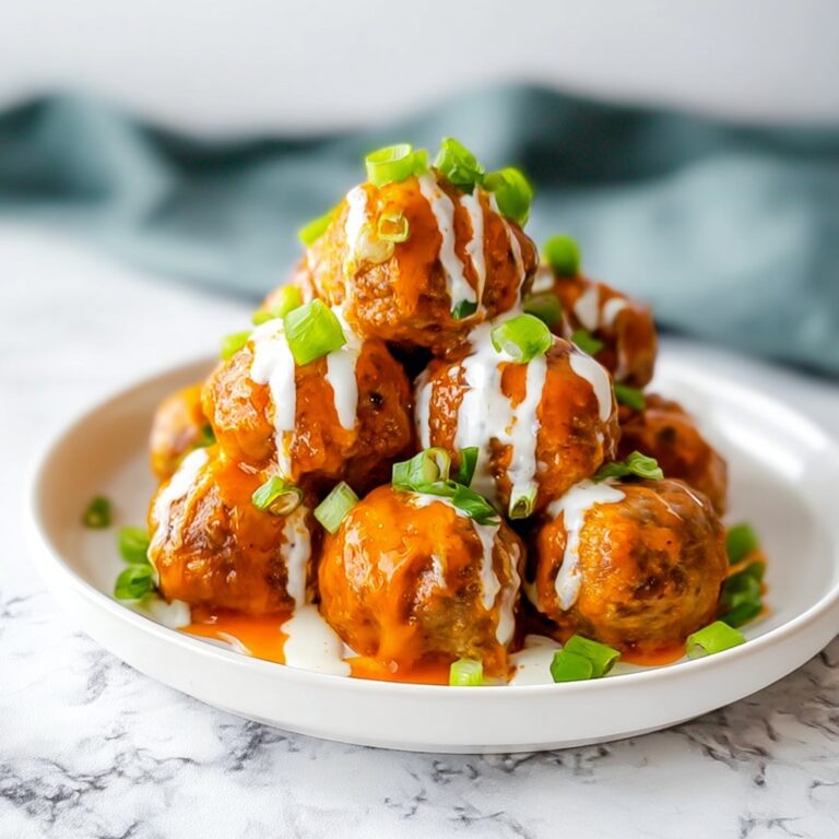 Buffalo Chicken Meatballs Recipe