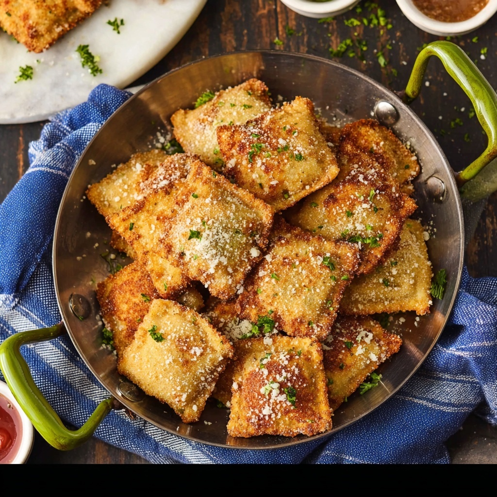 Toasted Ravioli (Fried Ravioli Recipe) Recipe - Recipe Image