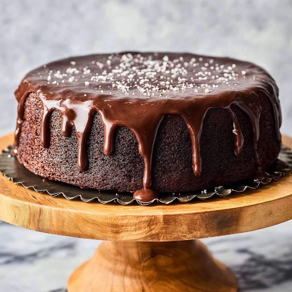 Chocolate Bundt Cake with Rich Ganache Recipe - Recipe Image