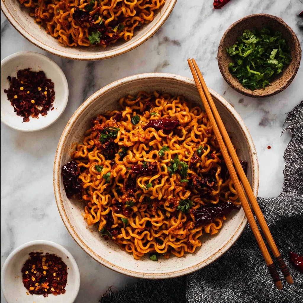 Chili Crisp Noodles Recipe - Recipe Image