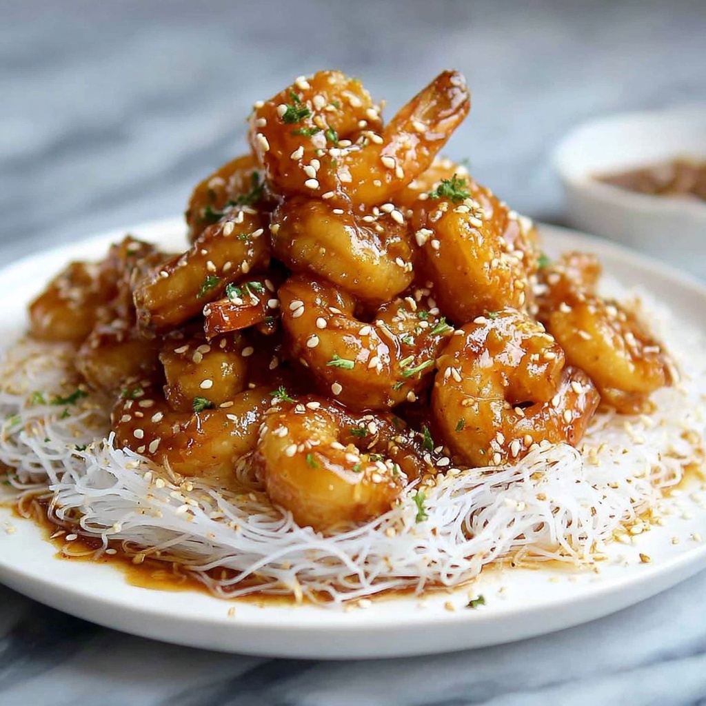 Honey Prawns with Crispy Coating Recipe - Recipe Image