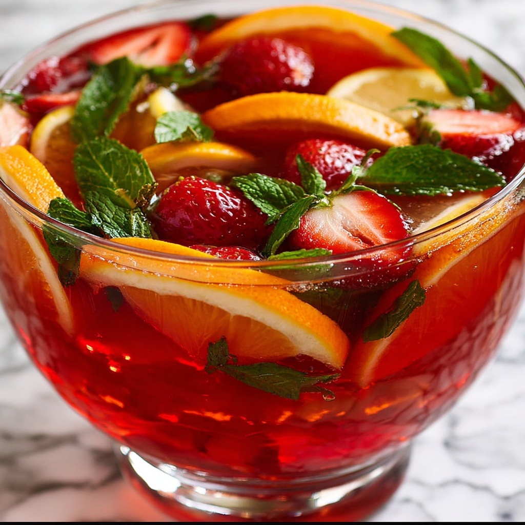 Celebration Fruit Punch Recipe - Recipe Image
